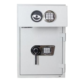 Preview: Rottner Schubladentresor D1 65 EL/EL lichtgrau T06172